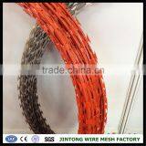 Low Price Cross Razor Blade Wire Fence Type Cheap Concertina Razor Barbed Wire thumbnail-3