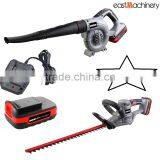 20V Bundle Kit Garden Tool Sets Cordless Blower and Headge Trimmer With 1 Set of Lion Battery and Charger thumbnail-1
