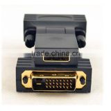 HDMI 1.4 Female to DVI Male 180 Degrees 90 Degrees Rotation Adapter