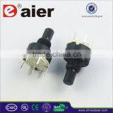 RS16-1-8 Plastic Black Mini 8 Position Rotary Switch