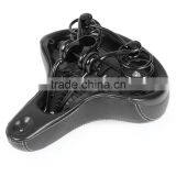 Slip-resistant Bicycle Saddle MTB Bicycle Parts Comfortable Soft Leather Cushion Mat Round Seat Design thumbnail-5