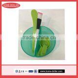 Various Color Soft Mask Bowl for Skin Care With Brush and Spoon thumbnail-1