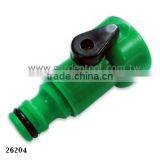 Small Plastic One Way Garden Hose Shut-Off Valve thumbnail-1