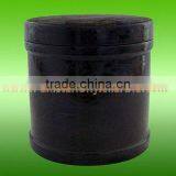 POLISHED MARBLE STONE/JET BLACK MARBLE URNS thumbnail-3