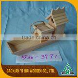 New Artificial Wooden Bird House Wholesale thumbnail-2