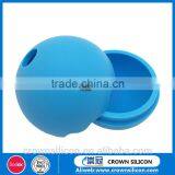 Hot Selling Customized Ball Shape Silicone Ice Cube Tray / Silicone Ball Shape Ice Cube Tray