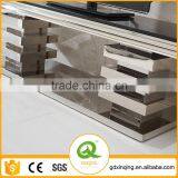 E414 Xinqing Modern Living Room Stainless Steel TV Stand thumbnail-3