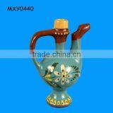 Vintage Chinese Wine Pot Custom Ceramic Antique Ocarina thumbnail-1