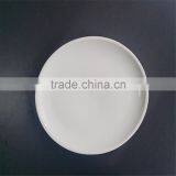 High White Porcelain Coupe Shape Dinner Plate thumbnail-2