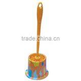 PP Printed Toilet Brush With Base thumbnail-6