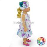 Wholesale Stylish 18 Inch Doll Clothes Tiny Cute Baby Doll Dress New Design For 18 Doll Clothes Pattern thumbnail-4