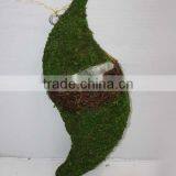 Moss Hanging Basket for Wedding thumbnail-1