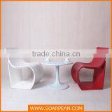 Luxury Coffee Tables Furniture Fiberglass Coffee Chair thumbnail-1