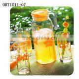 1L 1.5L Glass Pot Glass Kettle Set thumbnail-1