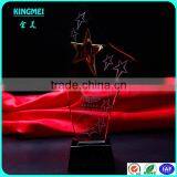 Wholesale Crystal Glass Angel Trophy for Gifts,crystal Oscar Awards thumbnail-4