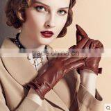 HOT SELLING Women's Natural Waterproof Leather Gloves thumbnail-4