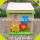 2017 Wholesale Baby Wooden Play Cube Newest Kids Wooden Play Cube Fashion Children Wooden Play Cube W11B123 thumbnail-6