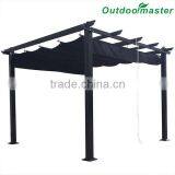 3x3M Pergola Gazebo KD Garden Black Pergola Canopy thumbnail-3
