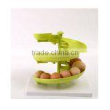 2017 Wholesale Multifunctional Egg Holder Multifunctional Fruit Egg Rack Plastic Storage Rack thumbnail-1