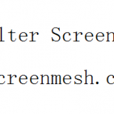 Rich Lucky Filter Screen Mesh Factory