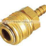 High Quality ,brass Material , 6.35mm 8.0mm 10.0mm Hose Barb Geman Type Air Quick Coupler Europe Type Air Quick Coulping thumbnail-1