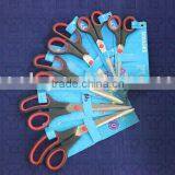 Household Scissor W/colorful Rubber Handle and Different Sizes thumbnail-1