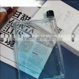 420ml Water Transfer A5 MEMO Notebook Square Bottle Sport Hiking Tour Clear Plastic Water Bottle Drinkware thumbnail-5