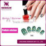 VIVI 12 Pcs Peacock Feathers Nail Foil thumbnail-1