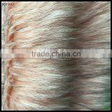 Soft Plush Fake Faux Jacqurd Tip Dyeing Imitation Fox Fur Costume Fabric thumbnail-4