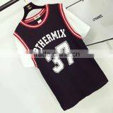 Hottest Printing With Number 37 Long Line T-shirts for Girls thumbnail-4