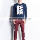 Wholesale Best Quality Cotton Printing Long Sleeve T-shirt thumbnail-2