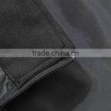 Manufacturer From Jiangxi Men's Waterproof Jacket Black Color Open Fly With Zipper 100% Polyester AC Coated With 1x1 Rib thumbnail-3