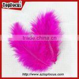 Wholesale Colorful Natural Decorations Turkey Marabou Loose Bulk Feathers thumbnail-1