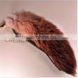 CX-R-50 Pink Keychain 2016 Fashion Genuine Fox Fur Pendant For Bag Cute Key Ring thumbnail-2