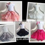 2017 Fashion Design Baby Girls Super Fluffy Pettiskirt Dress Set thumbnail-3