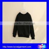 2016 New Style Black Baby Pullover Sweatshirt Printed Crew Neck Kids Hoodies on Wholesale thumbnail-2