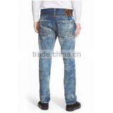 Biker Jeans Fashion Denim Trousers(LOTK061) thumbnail-3