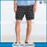 Trendy Custom Mens Swim Shorts With Polka Dot for Sale