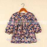 2016 Hot Wholesale Frozen Frocks Decorated With Flowers Beautiful Winter Dress for Girls thumbnail-3