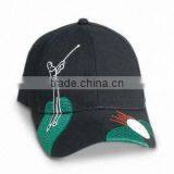100% Cotton Woven Golf Cap With Embroidery Logo and Fashional Style thumbnail-1