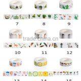 Colors 1.5cm*10m Washi Tape Flowers/cartoon Figure/animal Shape Pattern Paper Tape Decorative Tape thumbnail-4