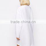 The Laden Showroom X Renee London Textured Rib Sweatshirt Dress thumbnail-2