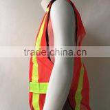 Safety Traffic hi Visibility Reflective Safety Vest With PVC Tapes thumbnail-6
