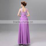 2016 Elegance Lace Wholesale Women Dresses for Party , Evening Maxi Long Style Sleeveless Latest Dress Designs for Ladies thumbnail-5