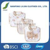 Baby Newborn 3 Pack Terry Dribbler Bib 80% Cotton/20% Polyester Knit Terry thumbnail-1