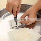 Square Ravioli Maker Stainless Steel Ravioli Stamp Dumpling Mold Ravioli Cutters thumbnail-5
