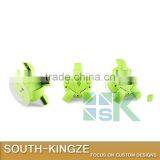 Green Color Open/Close Leg Flower Shape Solar Power Necklace Display Stand thumbnail-4