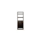 Home Wood Wine Display Stands , Commercial Corner Wine Cabinet