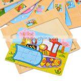 Children's Puzzle Toys Assembly Block Educational Wooden Jigsaw Toy for Kids thumbnail-4