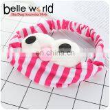 High Quality Big Eyes Headband Makeup Plush Headband Wholesale thumbnail-1